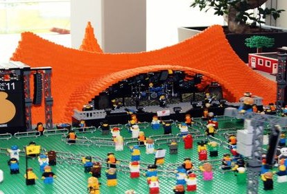 Roskildefestivalen - lego